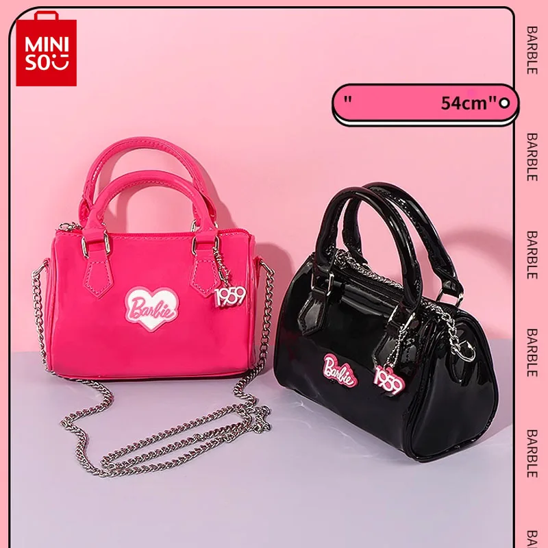 Miniso Барби скоростная сумка через плечо женская универсальная Сумочка кавайная Изысканная модная декоративная вместительная подарок девушке на день рождения
Miniso Барби скоростная сумка через плечо женская универсальная Сумочка кавайная Изысканная модная декоративная вместительная подарок девушке на день рождения