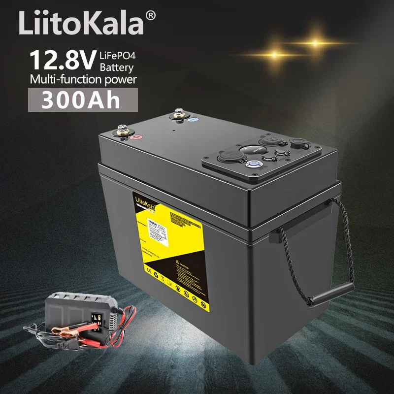 LiitoKala 12V 300Ah 150Ah 200Ah LiFePO4 Battery For RV Campers Golf Cart Off-Road Off-grid Solar Wind QC3.0 Type-C USB output
LiitoKala 12V 300Ah 150Ah 200Ah LiFePO4 Battery For RV Campers Golf Cart Off-Road Off-grid Solar Wind QC3.0 Type-C USB output