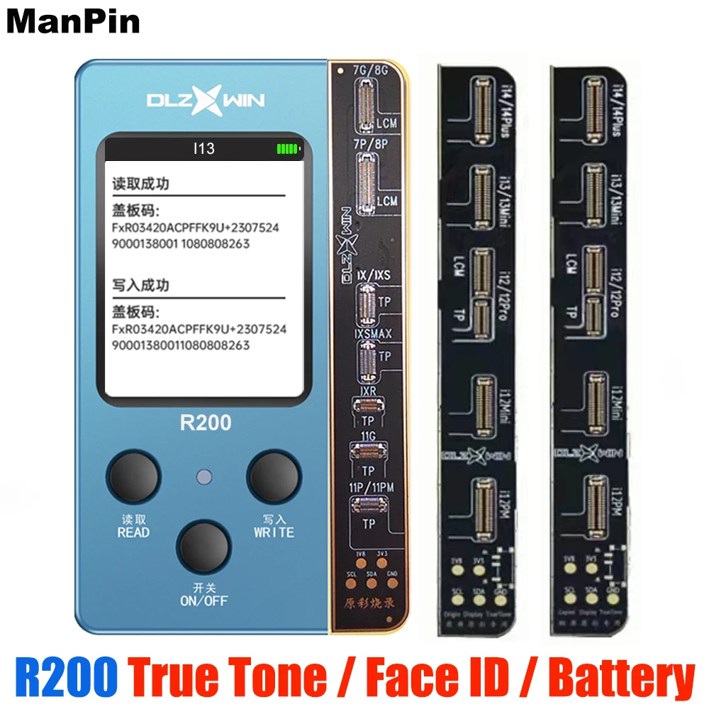 For iPhone Smart True Tone Recover Programmer LCD Tester Screen Display Light Sensor Battery Data Face ID Repair Tool 14 Plus XS
For iPhone Smart True Tone Recover Programmer LCD Tester Screen Display Light Sensor Battery Data Face ID Repair Tool 14 Plus XS