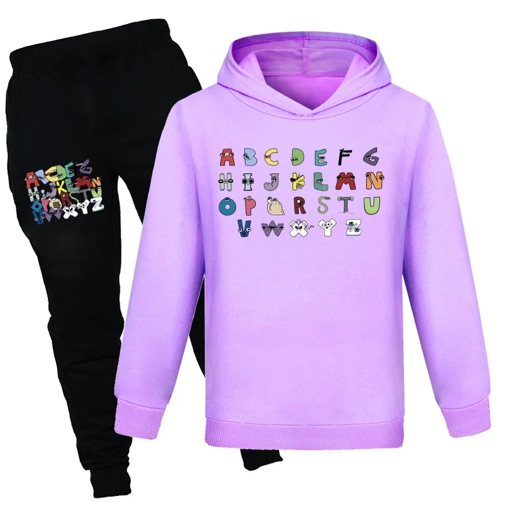 New Game Alphabet Lore Kids Autumn Girls Cotton Hoodie Set Boys SweatShirt+Pants Suit Children Sportswear Jogging Clothing
New Game Alphabet Lore Kids Autumn Girls Cotton Hoodie Set Boys SweatShirt+Pants Suit Children Sportswear Jogging Clothing