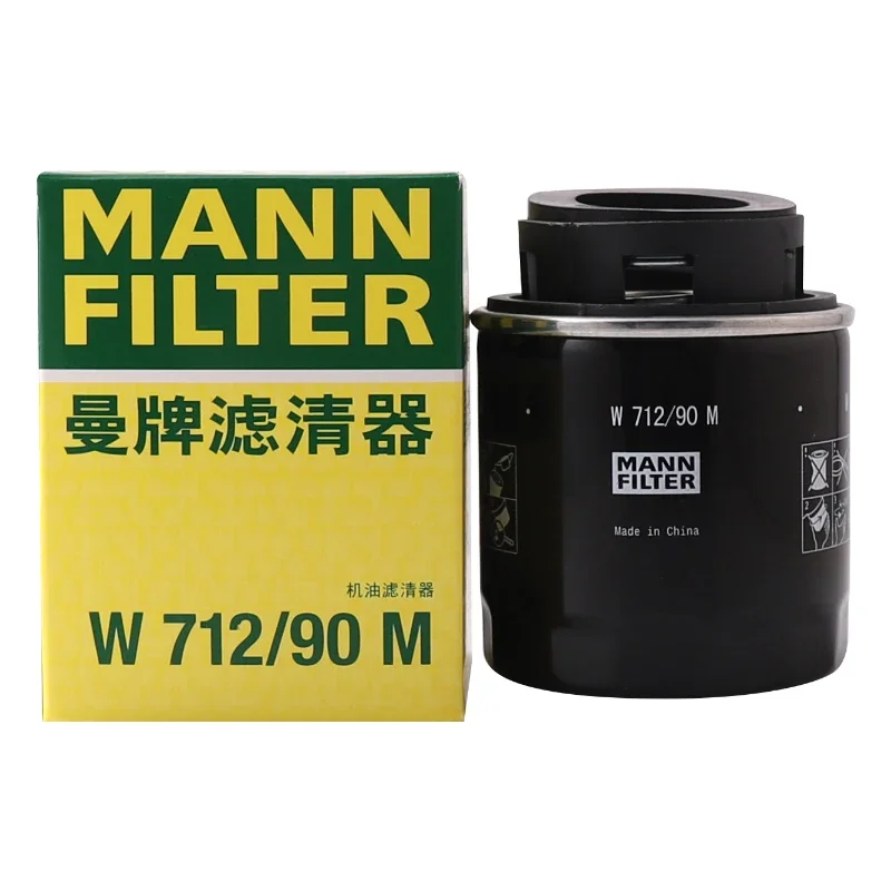 MANN FILTER W712/90M Oil Filter For VW Bora Golf Passat POLO Tiguan SKODA Superb Octavia BYD S7 L03C115561B 03C115561C
MANN FILTER W712/90M Oil Filter For VW Bora Golf Passat POLO Tiguan SKODA Superb Octavia BYD S7 L03C115561B 03C115561C