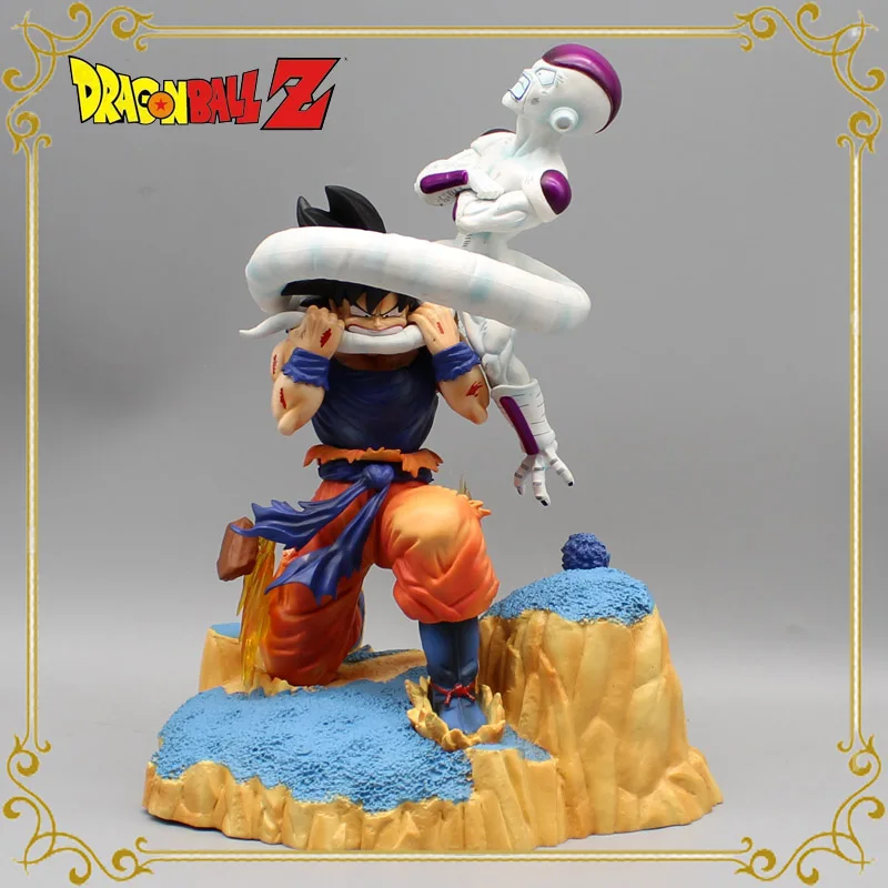 Dragon Ball Z Figures Namek Son Goku Bites Frieza Tail 26cm Anime Figures Gk PVC Statue Figurine Model Doll Desk Decora Toy Gift
Dragon Ball Z Figures Namek Son Goku Bites Frieza Tail 26cm Anime Figures Gk PVC Statue Figurine Model Doll Desk Decora Toy Gift