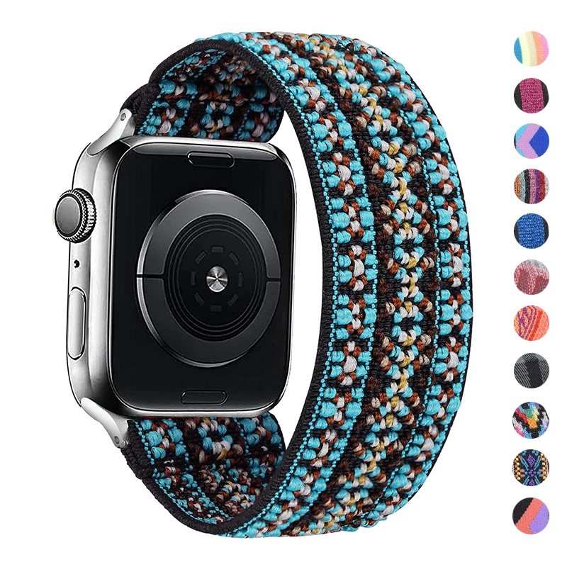 Scrunchie Strap for Apple watch Ultra band 40mm 44mm 41mm 45mm 38mm 42mm 49mm Elastic Nylon bracelet iWatch series 7 se 6 5 3 8
Scrunchie Strap for Apple watch Ultra band 40mm 44mm 41mm 45mm 38mm 42mm 49mm Elastic Nylon bracelet iWatch series 7 se 6 5 3 8
