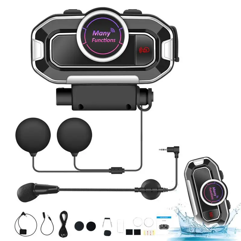 Helmets Wireless Headphones Motorcycle Wireless Headset With Stereo Sound Waterproof Outdoor Headset 5.0 Motor Sports Headset
Helmets Wireless Headphones Motorcycle Wireless Headset With Stereo Sound Waterproof Outdoor Headset 5.0 Motor Sports Headset