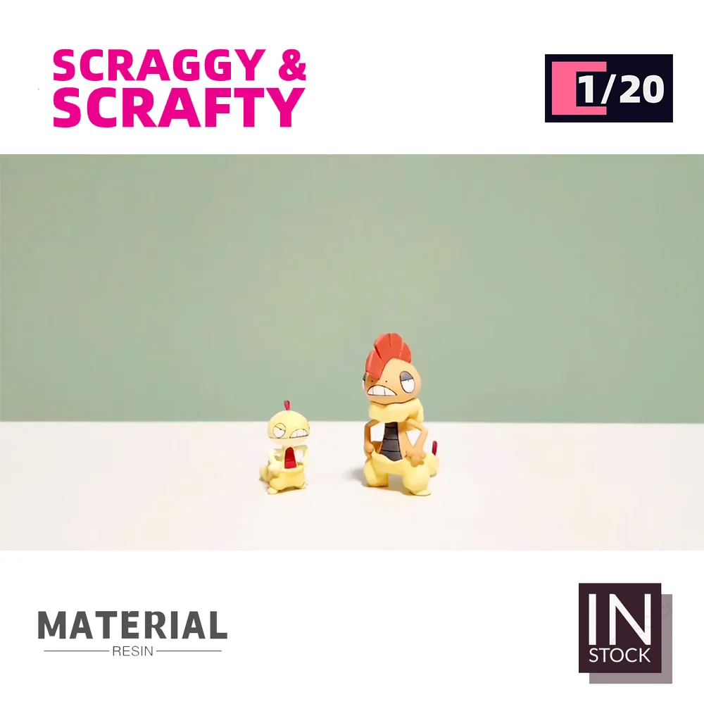 

[IN STOCK]1/20 Scale World Figure [GRAPEFRUIT] - Scraggy & Scrafty Collection Gift TOYS