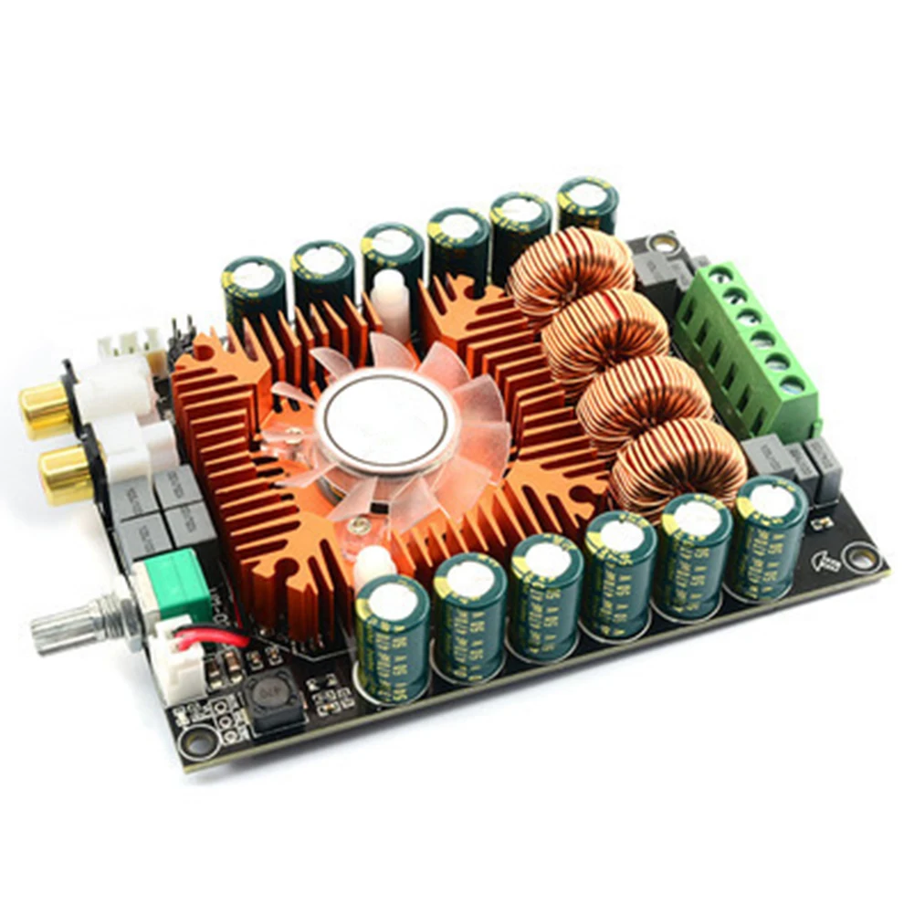 Цифровой стереоусилитель высокой мощности TDA7498E 160 Вт x 2 Выход 32 В DC BTL режим поддержки идеально подходит для аудиофилов
Цифровой стереоусилитель высокой мощности TDA7498E 160 Вт x 2 Выход 32 В DC BTL режим поддержки идеально подходит для аудиофилов