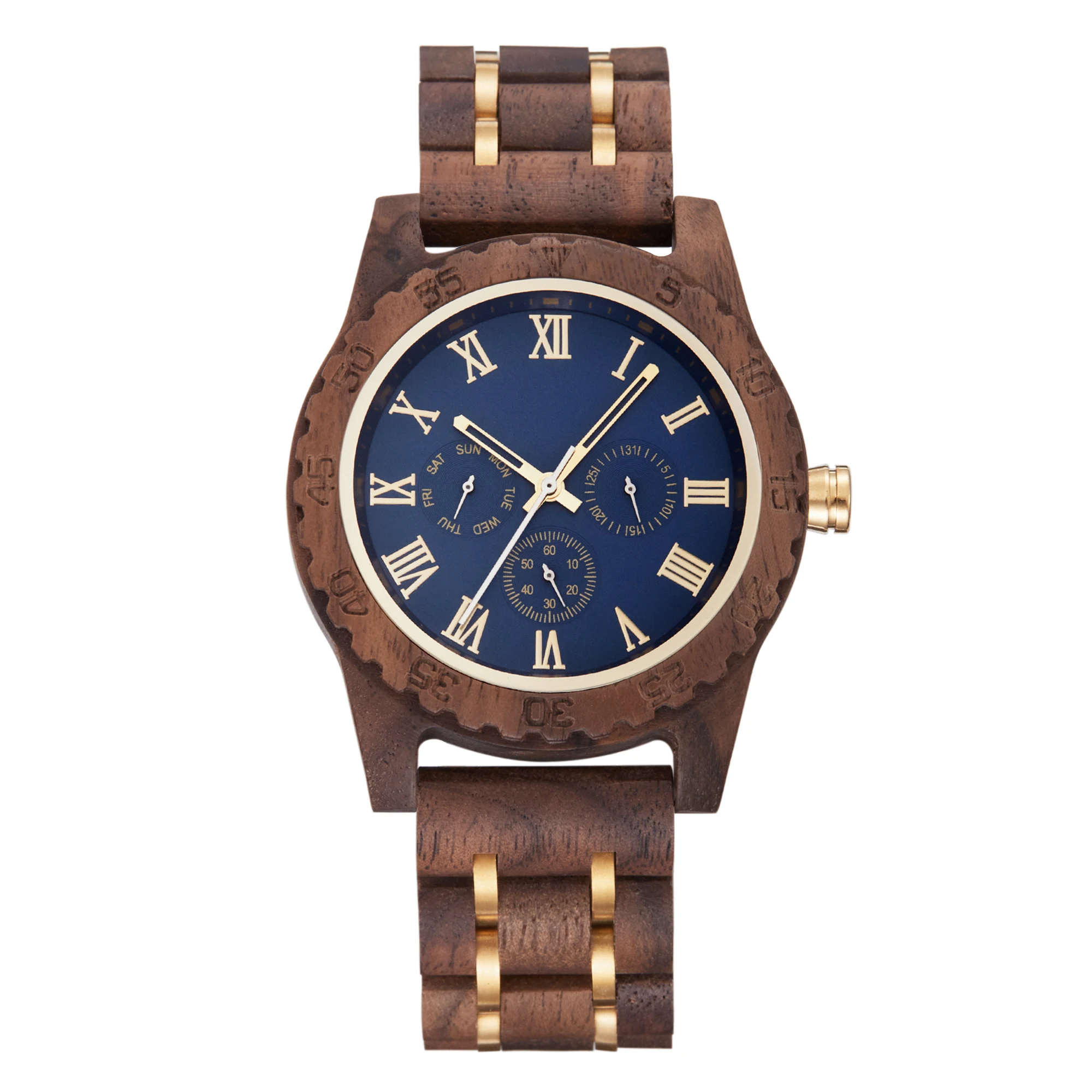 Watch Men Wrist Watch Fashion Retro Walnut Wooden Multifunctional Date Week Display Holiday Christmas Gift Quartz Wrist Watches
Watch Men Wrist Watch Fashion Retro Walnut Wooden Multifunctional Date Week Display Holiday Christmas Gift Quartz Wrist Watches