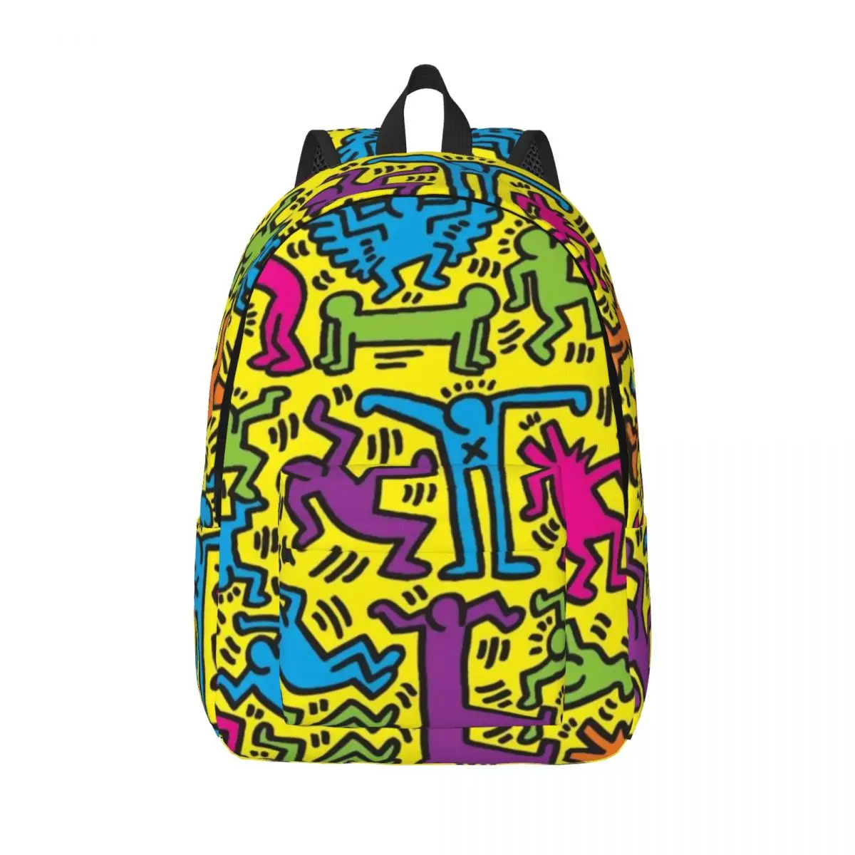 Television On Haring Canvas Backpack for Girls Boys Graffiti Rap Pop Art College School Travel Bags Bookbag Fits 15 Inch Laptop
Television On Haring Canvas Backpack for Girls Boys Graffiti Rap Pop Art College School Travel Bags Bookbag Fits 15 Inch Laptop