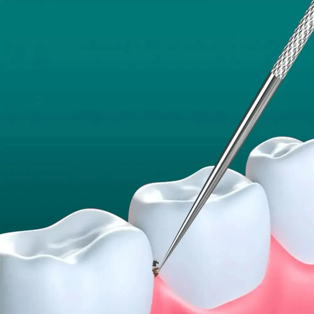 4Pcs/Set Toothpick Easy to Use In-depth Cleaning Stainless Steel Picktooth Keychain for Daily Life 
4Pcs/Set Toothpick Easy to Use In-depth Cleaning Stainless Steel Picktooth Keychain for Daily Life