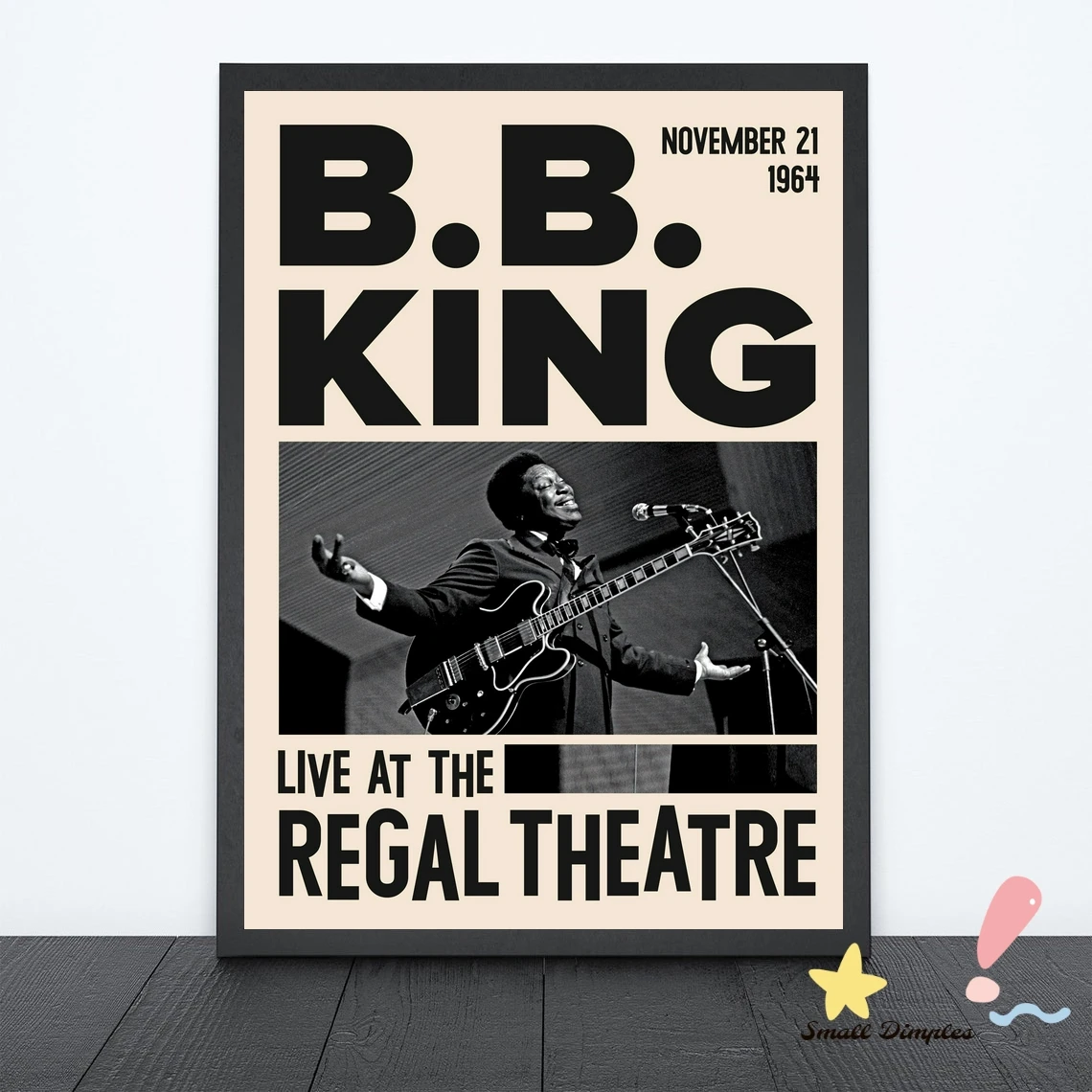 B.B King Jazz Concert Poster Music Star Poster Canvas Art Print Home Decoration Wall Painting ( No Frame )
B.B King Jazz Concert Poster Music Star Poster Canvas Art Print Home Decoration Wall Painting ( No Frame )