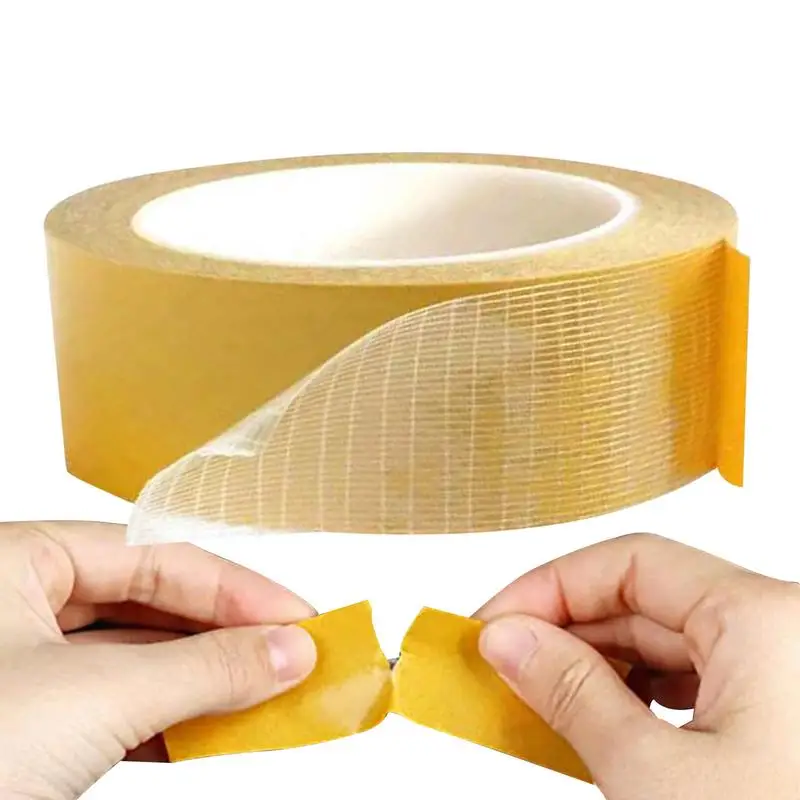Clear Mesh Double-Sided Tape Clear Carpet Tapes High Temperature Resistant Construction Tapes For Carpets Blankets Poster Mats
Clear Mesh Double-Sided Tape Clear Carpet Tapes High Temperature Resistant Construction Tapes For Carpets Blankets Poster Mats