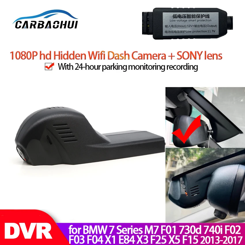 Car Wifi Mini DVR Driving Video Recorder Dash for BMW 7 Series M7 F01 730d 740i F02 F03 F04 X1 E84 X3 F25 X5 F15 Novatek 96658
Car Wifi Mini DVR Driving Video Recorder Dash for BMW 7 Series M7 F01 730d 740i F02 F03 F04 X1 E84 X3 F25 X5 F15 Novatek 96658