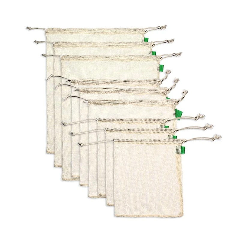 9Pcs/Set Storage Bag Reusable Washable Storage Drawstring Bags For Shopping, Grocery,Fruit Vegetables
9Pcs/Set Storage Bag Reusable Washable Storage Drawstring Bags For Shopping, Grocery,Fruit Vegetables