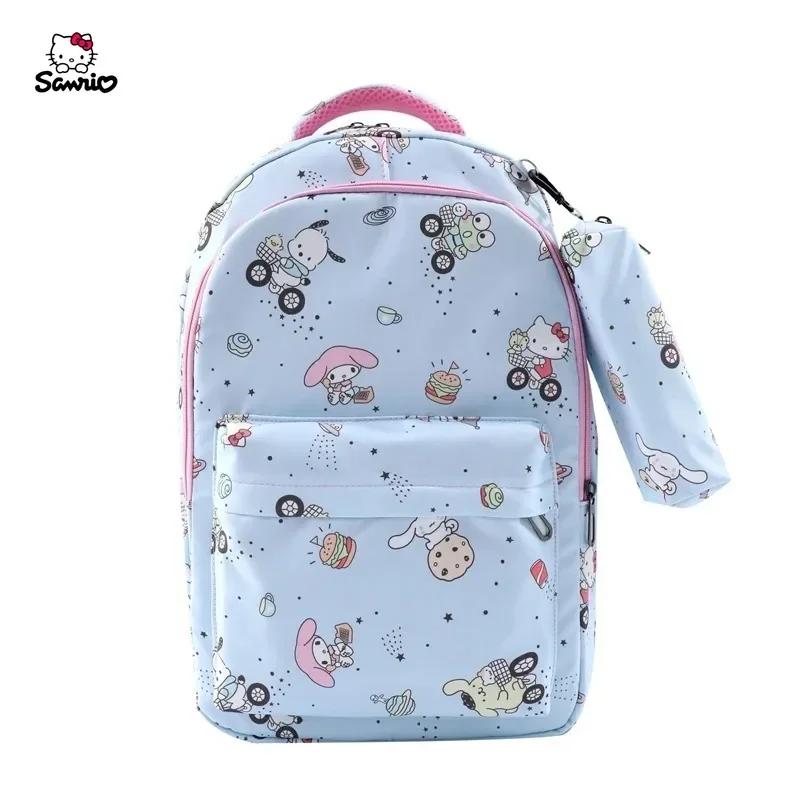 Универсальный школьный ранец Hello Kitty для студентов, вместительный рюкзак для кампуса для девушек с рисунком Hello Kitty
Универсальный школьный ранец Hello Kitty для студентов, вместительный рюкзак для кампуса для девушек с рисунком Hello Kitty