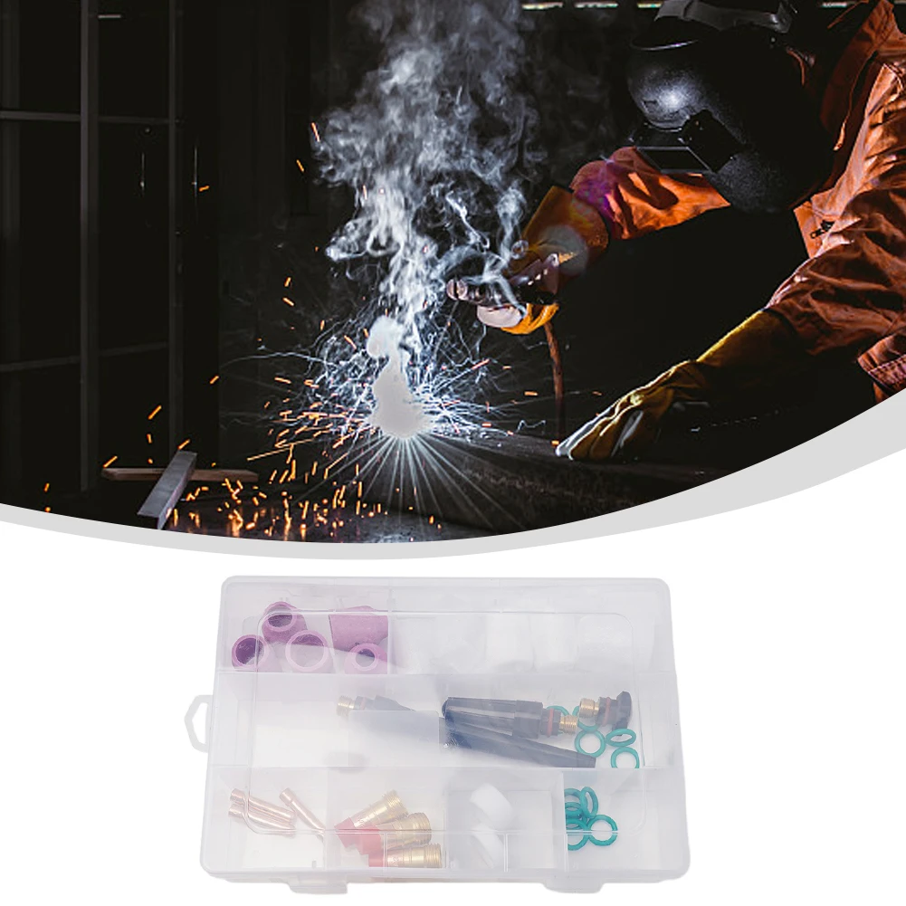 TIG Torches TIG Welding Gun Stubby Gas Lens # 12 Glass Cup Kit 31-Pack Stubby Gas Lens #12 Tumbler Kit WP-17 WP-18
TIG Torches TIG Welding Gun Stubby Gas Lens # 12 Glass Cup Kit 31-Pack Stubby Gas Lens #12 Tumbler Kit WP-17 WP-18
