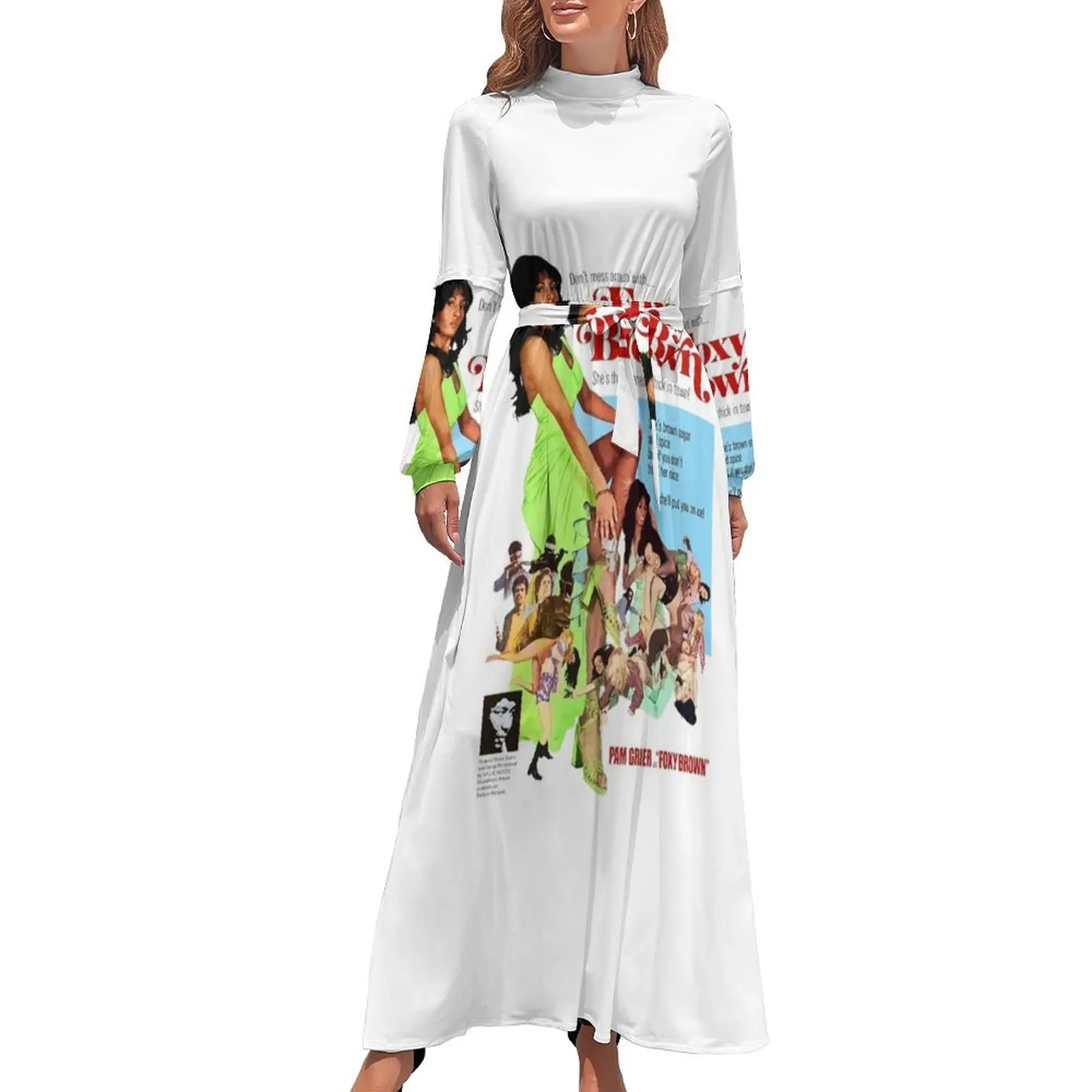 Vintage Movie Foxy B Long Dress dresses for woman bandage dress women party dresses Dress vintage
Vintage Movie Foxy B Long Dress dresses for woman bandage dress women party dresses Dress vintage