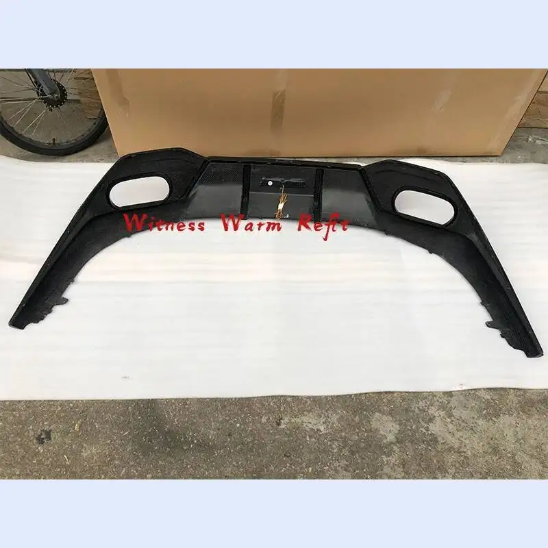 for Bmw 8 Series 840i 4-door High Quality Dry Carbon Rear Diffuser Lip with Tail Pipes Car Styling Car Body Kit 2019 for Bmw 8 Series 840i 4-door High Quality Dry Carbon Rear Diffuser Lip with Tail Pipes Car Styling Car Body Kit 2019