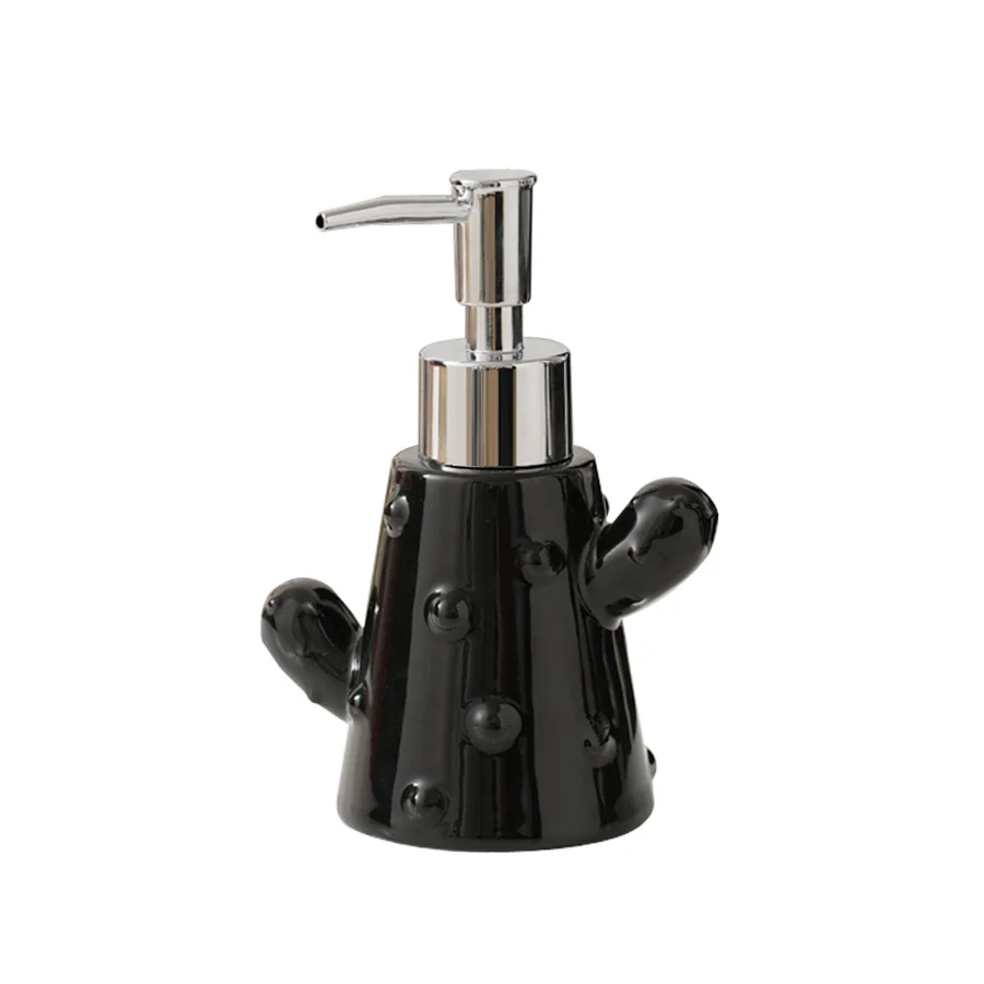 Cactus ceramic hand sanitizer bottle, shower gel, empty bottle, pressed and bottled.
Cactus ceramic hand sanitizer bottle, shower gel, empty bottle, pressed and bottled.