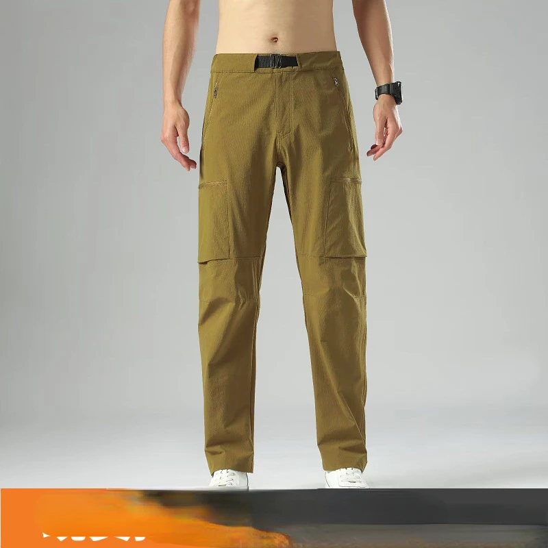 Lulu Men's Autumn New Outdoor Mountaineering Breathable Quick Drying Pants Casual Pants 3D Slim Fit Straight Leg Pants
Lulu Men's Autumn New Outdoor Mountaineering Breathable Quick Drying Pants Casual Pants 3D Slim Fit Straight Leg Pants