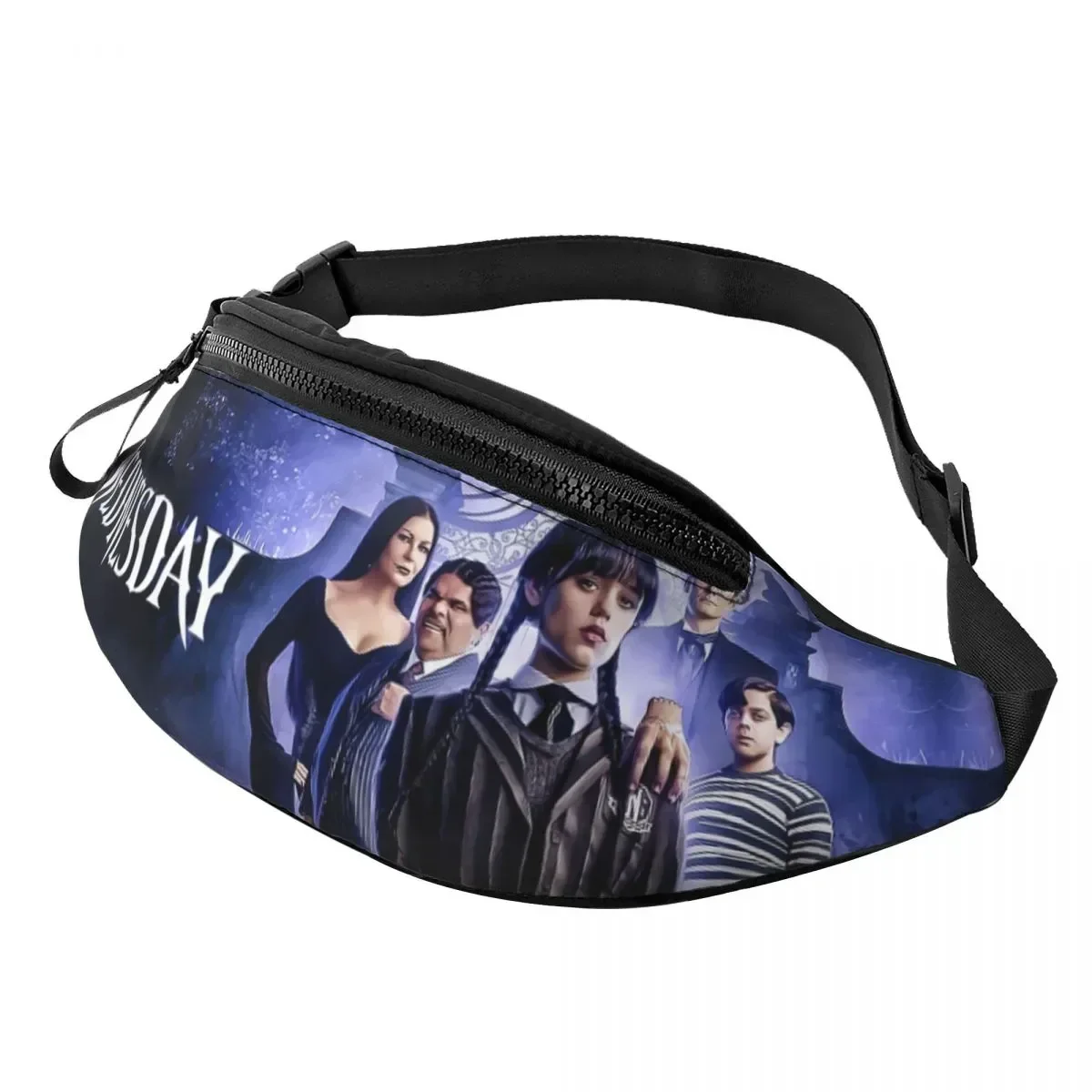 Horror Movie Wednesday Addams Fanny Pack Men Women Cool Comedy Crossbody Waist Bag for Traveling Phone Money Pouch
Horror Movie Wednesday Addams Fanny Pack Men Women Cool Comedy Crossbody Waist Bag for Traveling Phone Money Pouch