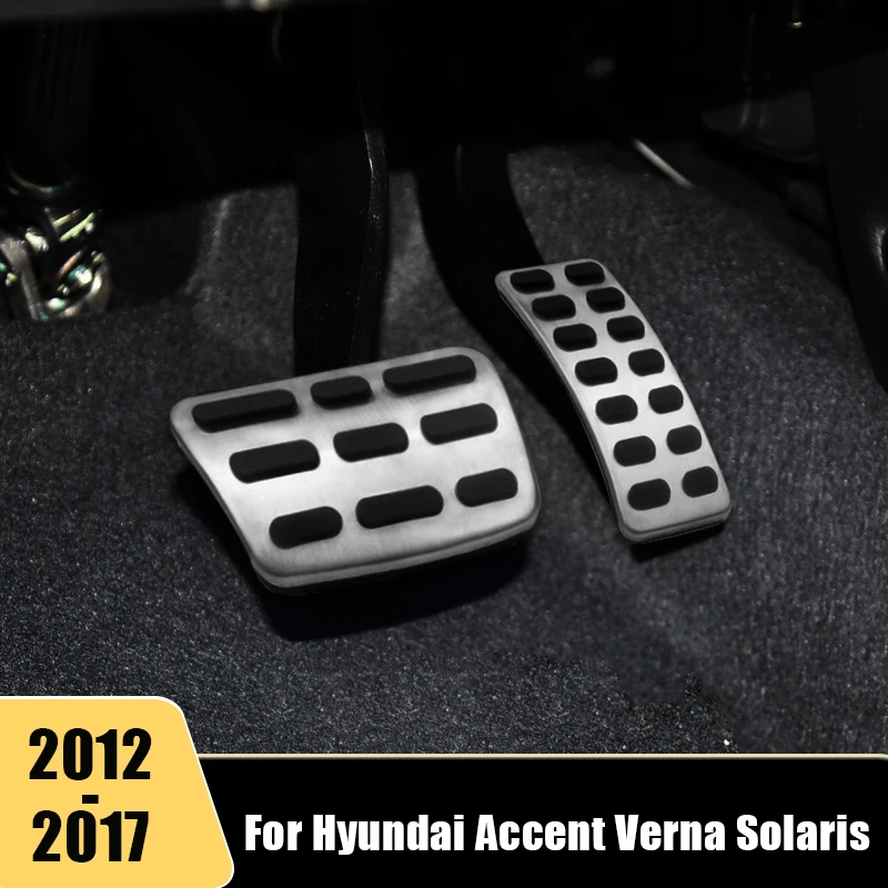 For Hyundai Accent Verna Solaris ix20 i20 Matrix Ix25 2012 2013 2014 2015 2016 2017 Car Foot Fuel Brake Pedal Cover Accessories
For Hyundai Accent Verna Solaris ix20 i20 Matrix Ix25 2012 2013 2014 2015 2016 2017 Car Foot Fuel Brake Pedal Cover Accessories