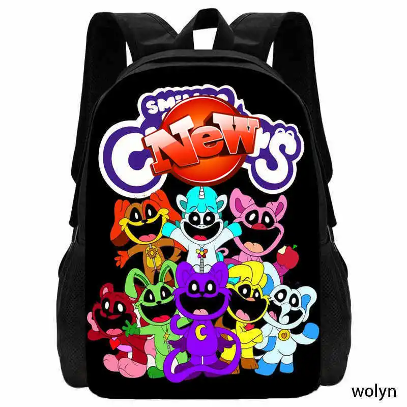 Школьные ранцы Mochila с улыбающимся аниме для детей, вместительный рюкзак с рисунком из мультфильма, Детская сумка для школьника
Школьные ранцы Mochila с улыбающимся аниме для детей, вместительный рюкзак с рисунком из мультфильма, Детская сумка для школьника
