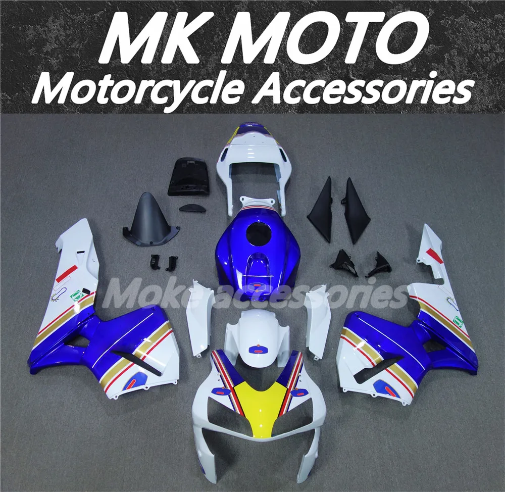 Комплект обтекателей для мотоцикла подходит для кузова Cbr600rr 2003-2004, высококачественный ABS инъекционный новый синий белый
Комплект обтекателей для мотоцикла подходит для кузова Cbr600rr 2003-2004, высококачественный ABS инъекционный новый синий белый