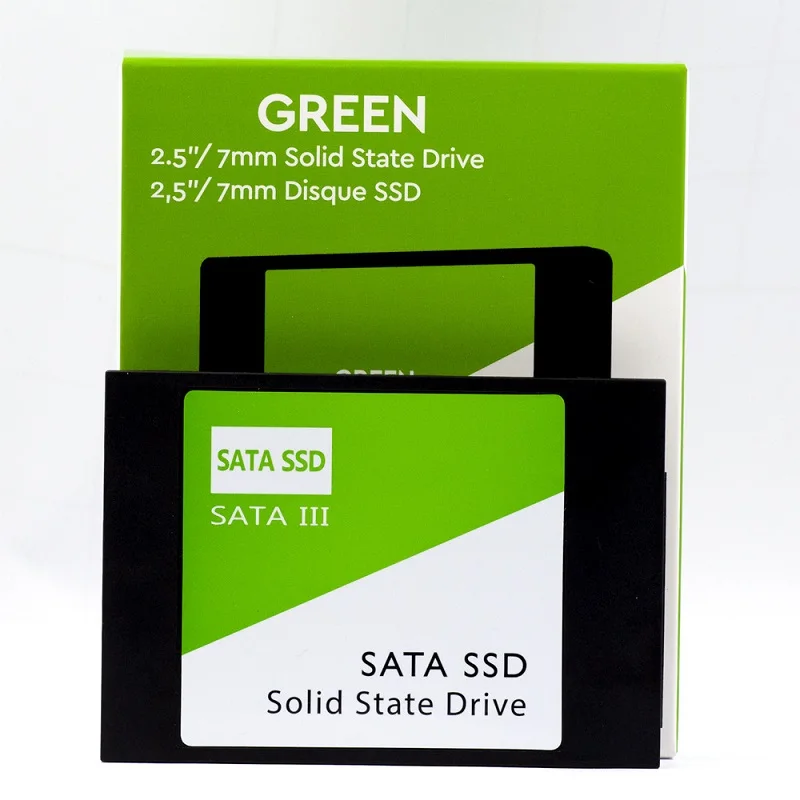 

Green Internal PC 2TB 1TB 500GB 240GB 120GB 2.5" SSD Solid State Drive SATAIII 6Gb/s UP to 540MB/s Original