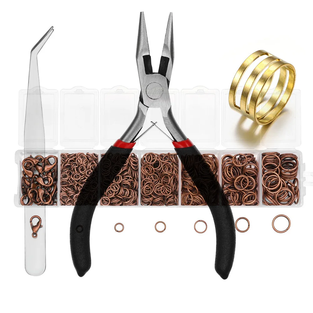 Alloy Accessories Jewelry Findings Set Repair Tools Lobster Clasp Open Jump Rings Earring Hooks for DIY Jewelry Making Supplies
Alloy Accessories Jewelry Findings Set Repair Tools Lobster Clasp Open Jump Rings Earring Hooks for DIY Jewelry Making Supplies