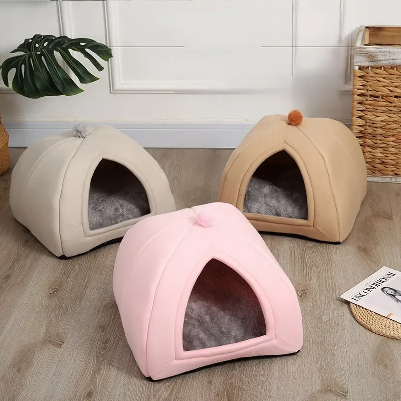 Large Space House Removable and Washable Semi-enclosed Cat Small Dog Bed Comfortable and Soft Dog Accessories
Large Space House Removable and Washable Semi-enclosed Cat Small Dog Bed Comfortable and Soft Dog Accessories
