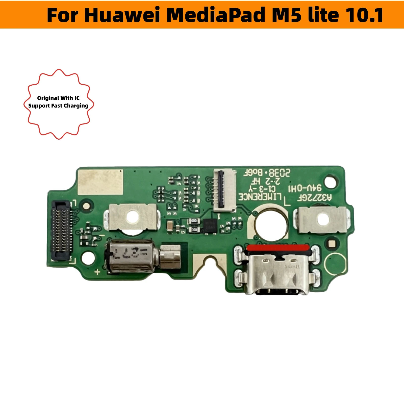 

USB зарядное устройство док-станция гибкий кабель Соединительная плата зарядный порт запасные части для Huawei MediaPad M5 Lite BAH2-L09 W09 W19 10,1