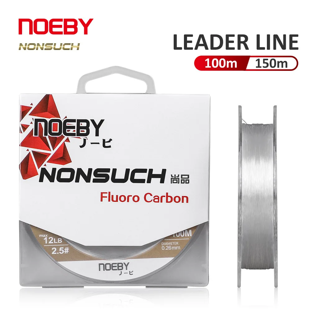 NOEBY 100m/150m 0.8-8.0# Fluorocarbon Fishing Line Transparent Monofilament Wire 4-32lb Carp Fishing Linha Pesca Leader Line
NOEBY 100m/150m 0.8-8.0# Fluorocarbon Fishing Line Transparent Monofilament Wire 4-32lb Carp Fishing Linha Pesca Leader Line