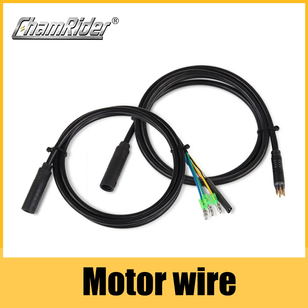 ChamRider,Waterproof and non-waterproof Electric Bike Motor Cable for connection to Controller, 80CM, 130CM
ChamRider,Waterproof and non-waterproof Electric Bike Motor Cable for connection to Controller, 80CM, 130CM