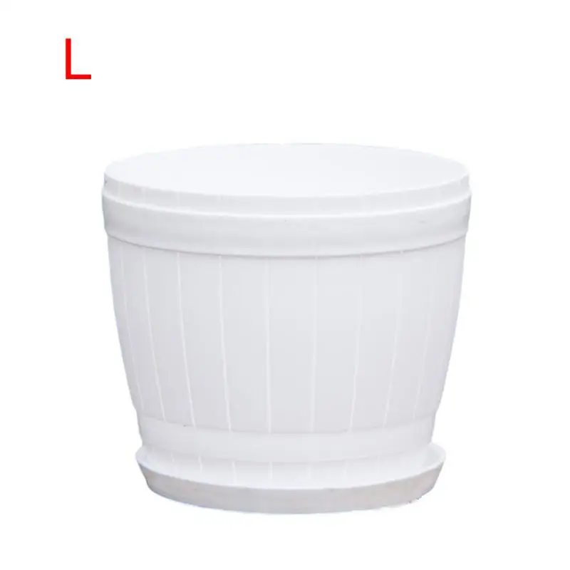 Plant Pots Indoor Wooden Barrel Simulated Flower Pots With Drainage Holes And Saucers Lightweight Indoor Pot Decorative Flowers
Plant Pots Indoor Wooden Barrel Simulated Flower Pots With Drainage Holes And Saucers Lightweight Indoor Pot Decorative Flowers
