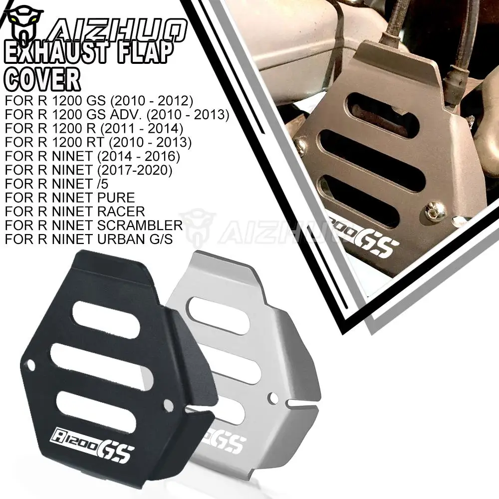 

Motorcycle Exhaust Flap Cover Protector pipe valve Guard For BMW R1200GS ADV R 1200 GS 2010 2011 2012 2013 R1200 1200GS GS1200