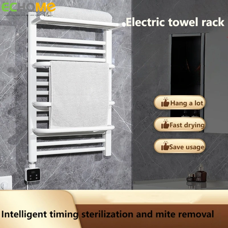 Smart Electric Heated Towel Rack Carbon Fiber Heated Bathroom Towel Rack Home Thermostatic Towel Warmer Bathroom Accessories
Smart Electric Heated Towel Rack Carbon Fiber Heated Bathroom Towel Rack Home Thermostatic Towel Warmer Bathroom Accessories