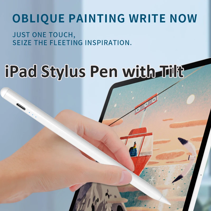 Ручка для iPad, Bluetooth, с магнитной зарядкой, чувствительность наклона, лучшая емкостная ручка
Ручка для iPad, Bluetooth, с магнитной зарядкой, чувствительность наклона, лучшая емкостная ручка