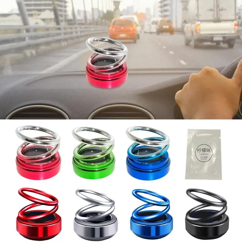 Car Aromatherapy Auto Solar Energy Rotating Air Fresher Double Ring Interior Decoration Accessories Diffuser For Car And Home
Car Aromatherapy Auto Solar Energy Rotating Air Fresher Double Ring Interior Decoration Accessories Diffuser For Car And Home
