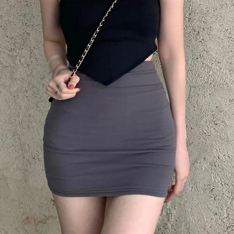 Y2K Women Asymmetrical Ruched Summer Skirts Fashion Ribbed Elastic High Waist Skirt Drawstring Mini Skirt e-girl
Y2K Women Asymmetrical Ruched Summer Skirts Fashion Ribbed Elastic High Waist Skirt Drawstring Mini Skirt e-girl