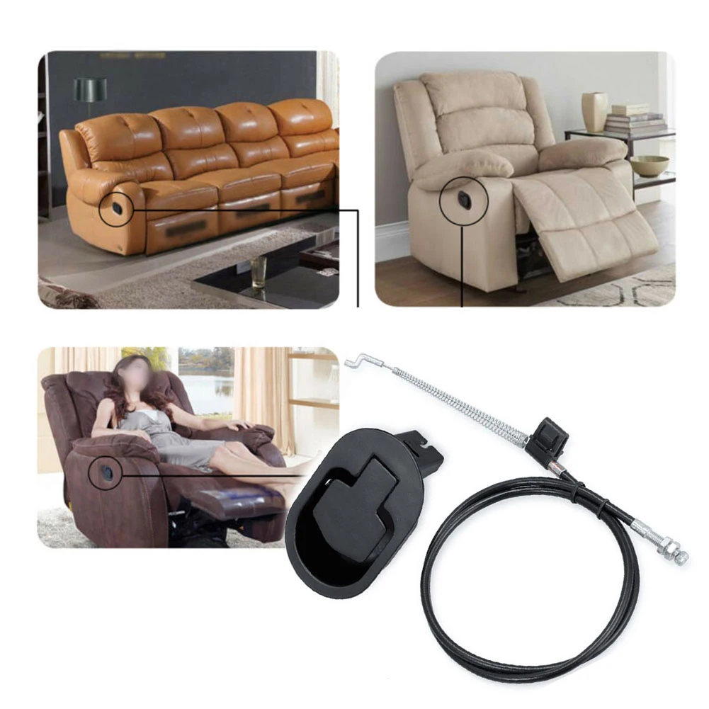 Sofas, Loveseats Metal Sofa Handle+Cable Recliner Chair Couch Release Lever Trigger Replacement Home Supplies
Sofas, Loveseats Metal Sofa Handle+Cable Recliner Chair Couch Release Lever Trigger Replacement Home Supplies