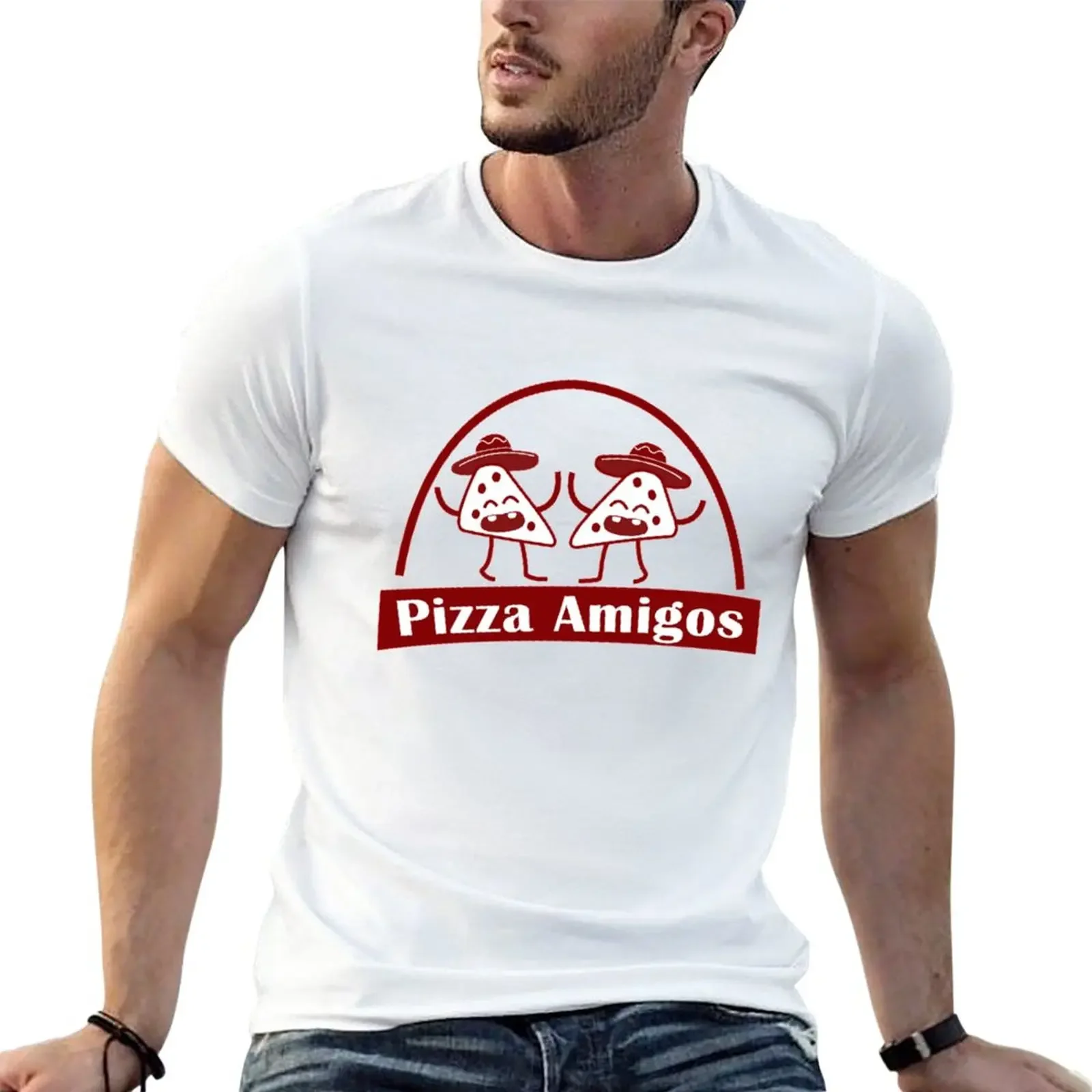 Pizza Amigos T-Shirt customs design your own aesthetic clothes Tee shirt Blouse Men's clothing
Pizza Amigos T-Shirt customs design your own aesthetic clothes Tee shirt Blouse Men's clothing
