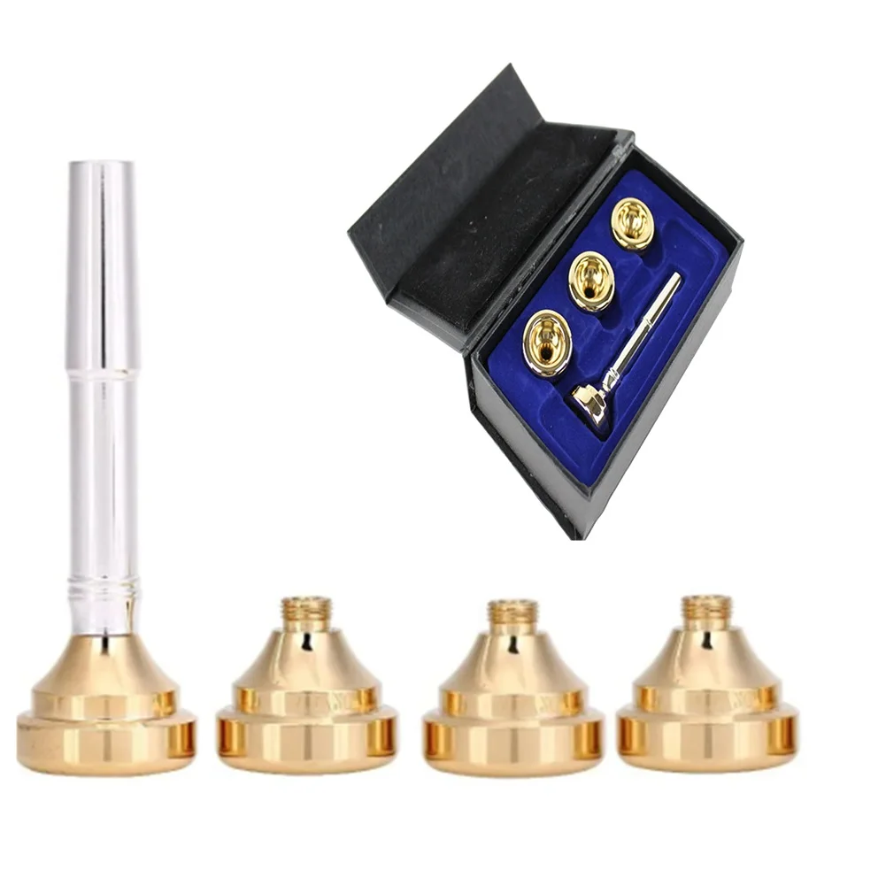 New Practical Quality Useful Durable Mouthpieces Set Trumpet Kit Mouthpiece 3.15inch 7C 5C 3C 1.5C Accessories
New Practical Quality Useful Durable Mouthpieces Set Trumpet Kit Mouthpiece 3.15inch 7C 5C 3C 1.5C Accessories