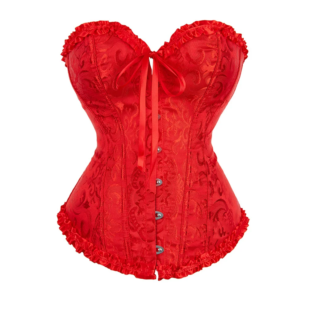 Comfy Fashion Daily Party Bustiers Female Girdle Non Strech Overbust Waist Trainer Plus Size Silk Ribbon Tube Top
Comfy Fashion Daily Party Bustiers Female Girdle Non Strech Overbust Waist Trainer Plus Size Silk Ribbon Tube Top