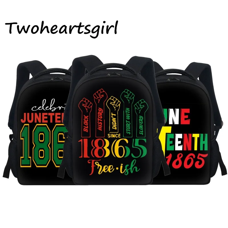 Twoheartsgirl Back to School Children School Bags Black History Month Juneteenth 1865 Mini Backpacks Kids Kindergarten Schoolbag
Twoheartsgirl Back to School Children School Bags Black History Month Juneteenth 1865 Mini Backpacks Kids Kindergarten Schoolbag