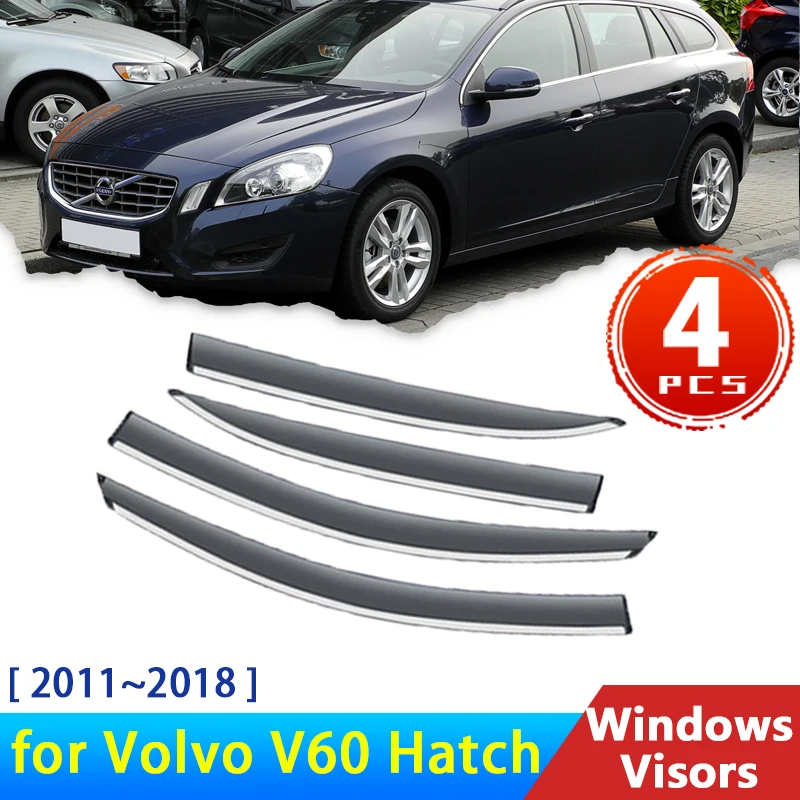 Car Windows Visors for Volvo V60 60 Hatch I 2011~2018 Accessories Deflectors Rain Eyebrow Guards Sun Visor Smoke Windshield 2013
Car Windows Visors for Volvo V60 60 Hatch I 2011~2018 Accessories Deflectors Rain Eyebrow Guards Sun Visor Smoke Windshield 2013