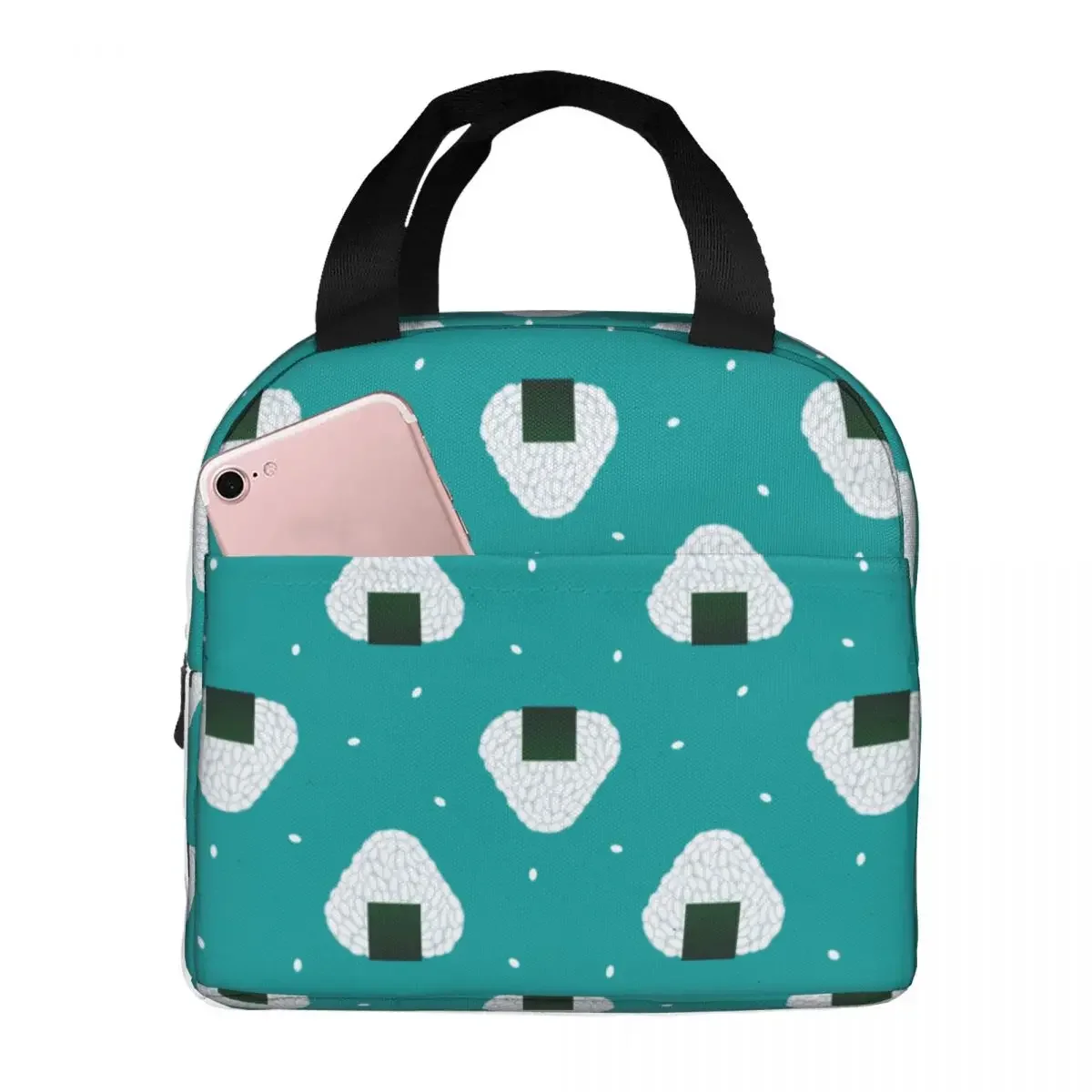 Onigiri Lunch Bag Portable Insulated Oxford Cooler Cute Thermal Food Work Lunch Box for Women Children
Onigiri Lunch Bag Portable Insulated Oxford Cooler Cute Thermal Food Work Lunch Box for Women Children