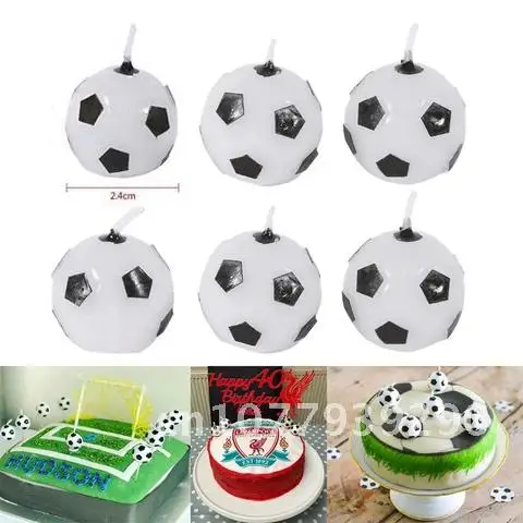 6pcs Football Soccer Ball Candles For Kid Birthday Party Cake Decorating Supplies Celebrate Party Supplies Birthday Party
6pcs Football Soccer Ball Candles For Kid Birthday Party Cake Decorating Supplies Celebrate Party Supplies Birthday Party
