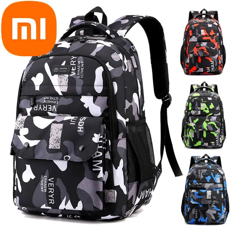 Xiaomi Backpack Large Capacity Schoolbag for Junior High School Boys and Girls Casual Camouflage Printed Backpack
Xiaomi Backpack Large Capacity Schoolbag for Junior High School Boys and Girls Casual Camouflage Printed Backpack