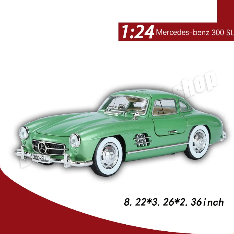 1:24 Mercedes-benz 300 SL Alloy Car Model Toy Die-cast Model Cars Collectible Gift Miniature Car Wholesale Sports Car Model Gift
1:24 Mercedes-benz 300 SL Alloy Car Model Toy Die-cast Model Cars Collectible Gift Miniature Car Wholesale Sports Car Model Gift