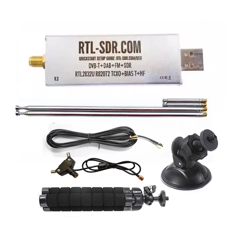 RTL-SDR V3 R820T2 TCXO Оригинальное импортное программное обеспечение, широкополосное радио, сверхкороткий приемник SDR
RTL-SDR V3 R820T2 TCXO Оригинальное импортное программное обеспечение, широкополосное радио, сверхкороткий приемник SDR